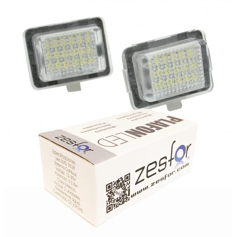 Luces de matrícula LED para Mercedes Clase E W207