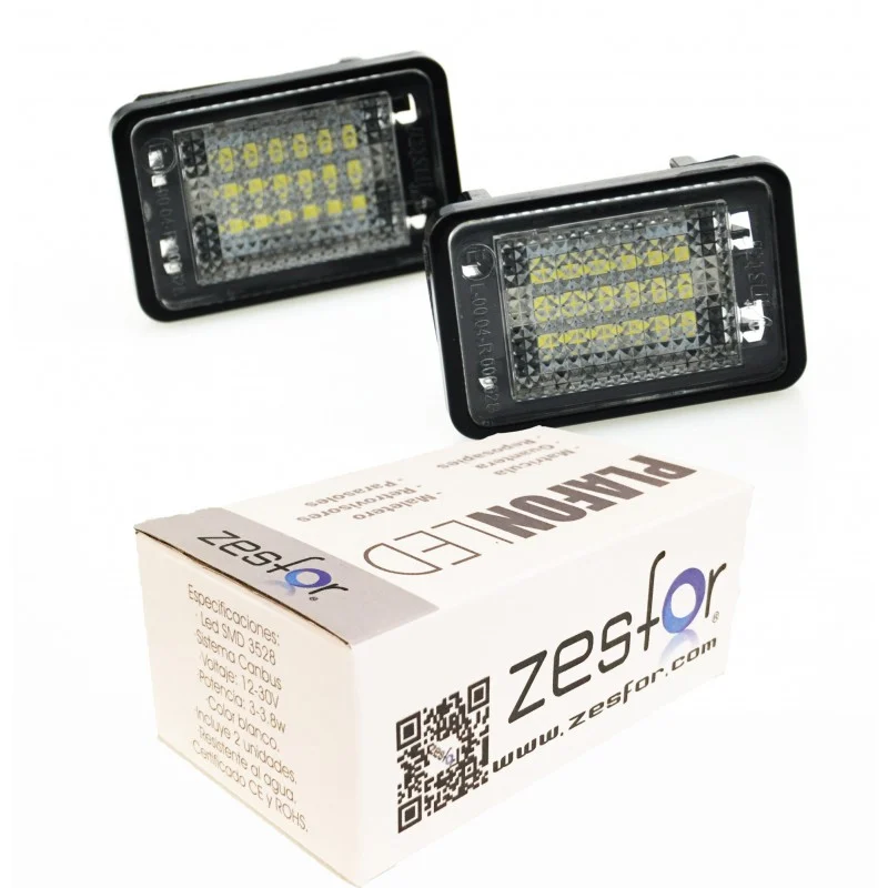 Luces de matrícula LED para Mercedes GLK X204 (2007-2013)