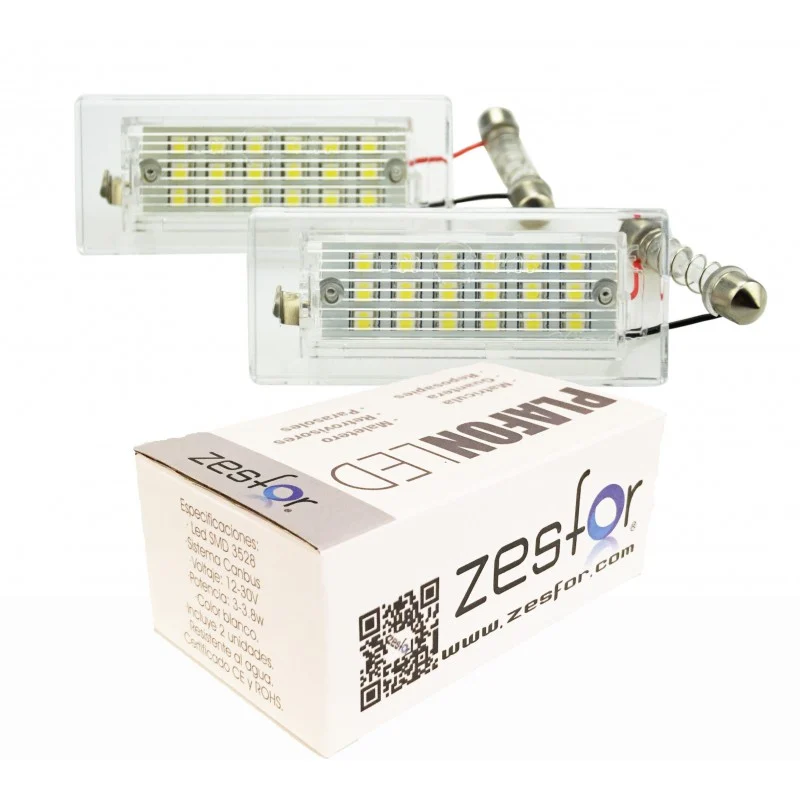 Luces de matrícula LED para BMW X5 E53 (1999-2006)