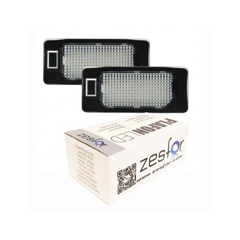 Plafones LED para matrícula de Audi TT MK2 (2007-2014) Coupe y Cabrio Tipo 2