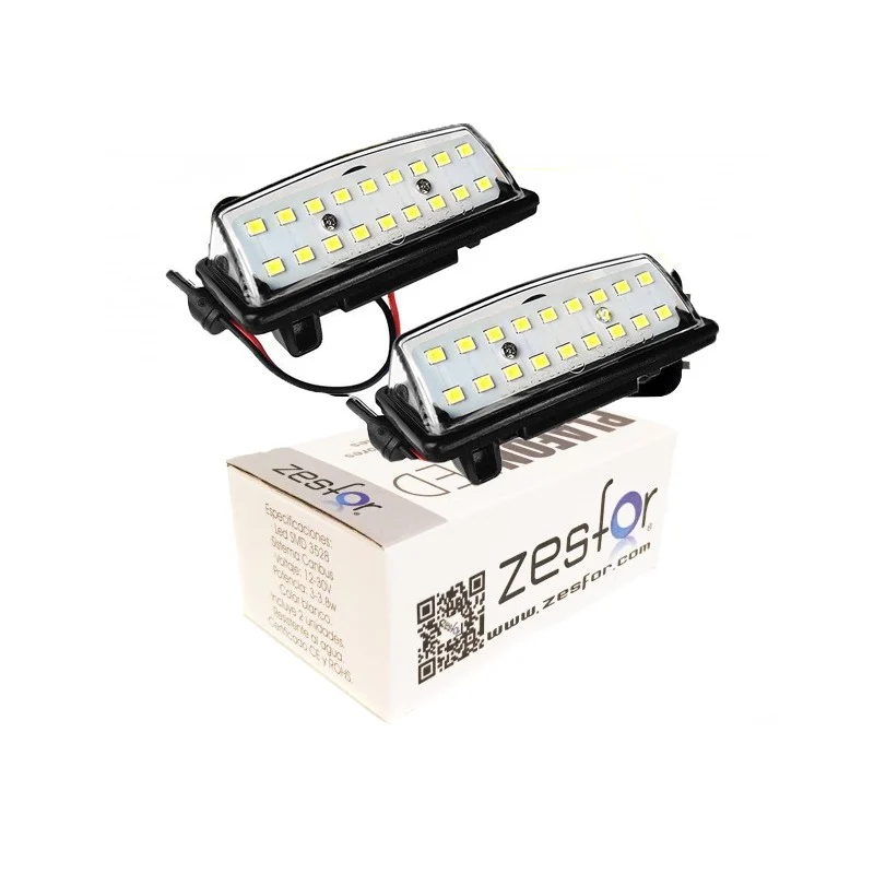 Plafones LED para matrícula de Nissan Maxima (2016-2020)
