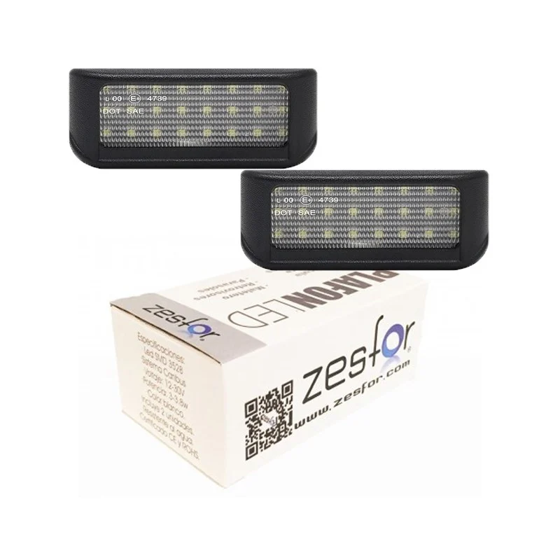 Plafones LED para matrícula de Peugeot Expert III (2016-actualudad)