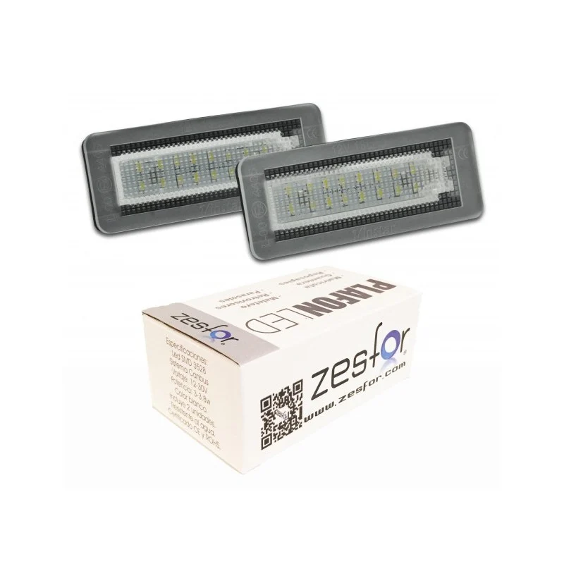 Plafones LED para matrícula de Smart Fortwo W450 (1998-2007)