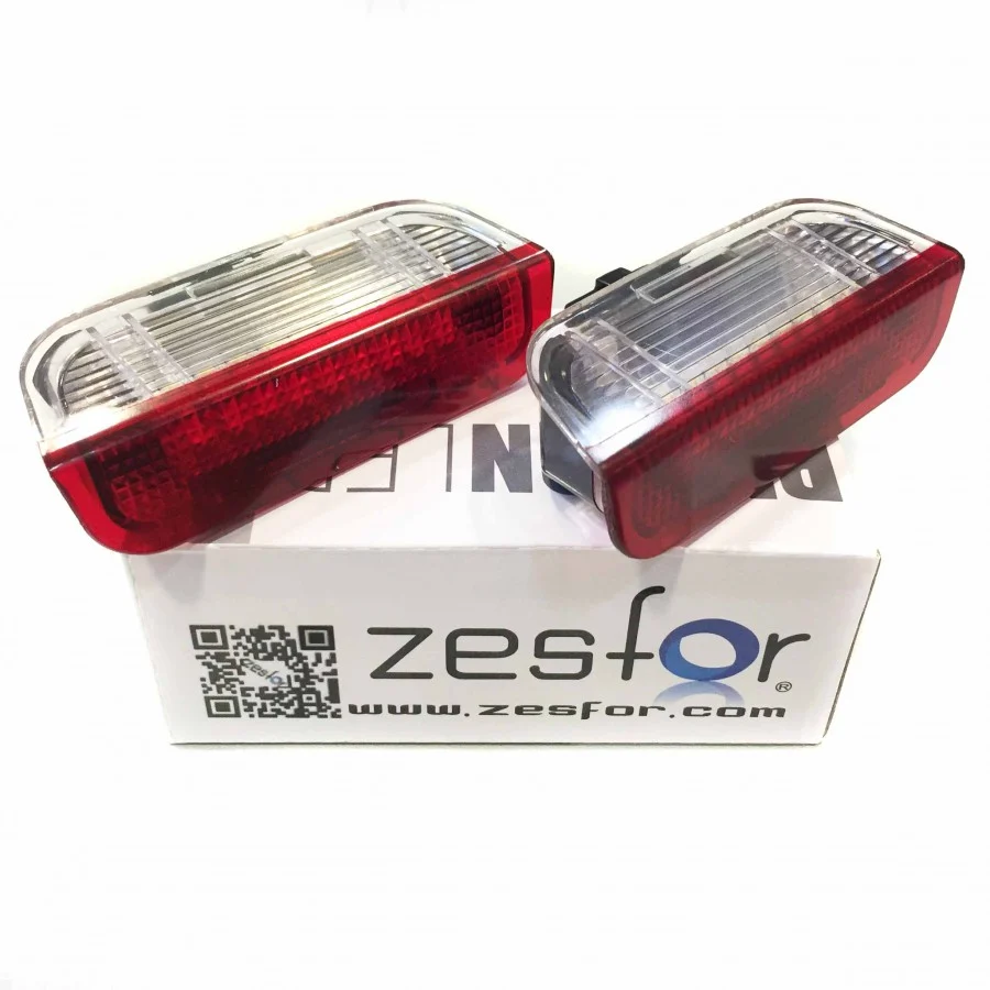 Plafones LED para puertas delanteras Volkswagen Golf Passat Jetta Scirocco Sharan Touareg SuperB