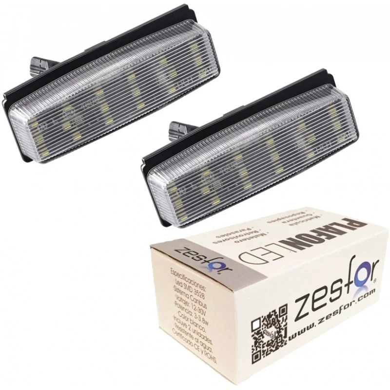 Plafones matrícula LED para Fiat 124 Abarth (2017-actualidad)