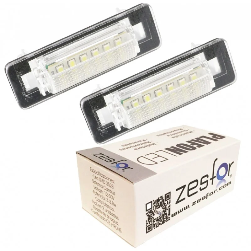 Plafones matrícula LED para Mercedes-Benz Clase E W210 Sedan (1996-2002)