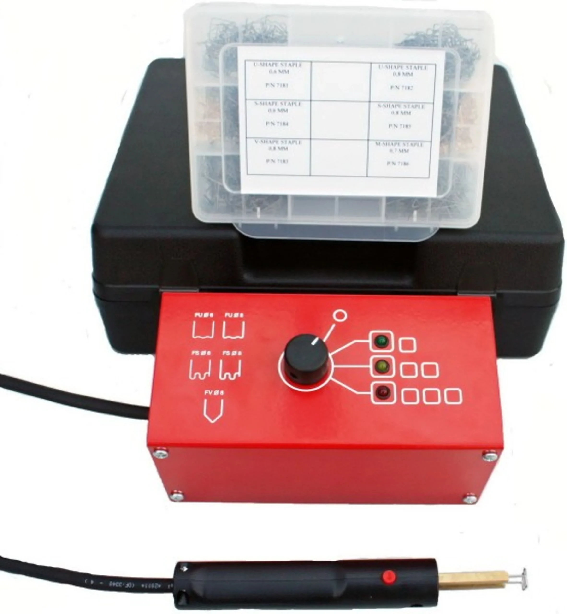 TWENTEC PLASTIC STAPLING KIT TW7175 - Kit de reparación de plástico