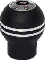 Pomo Indigo Black Leather/Chrome