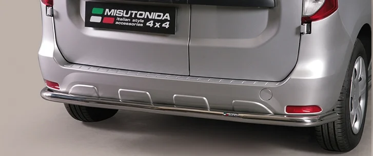 Protector Trasero Acero Inox Dacia Dokker Diametro 63 Central Misutonida