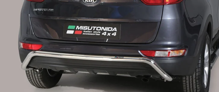 Protector Trasero Acero Inox Kia Sportage 16> Diametro 50 Central Misutonida