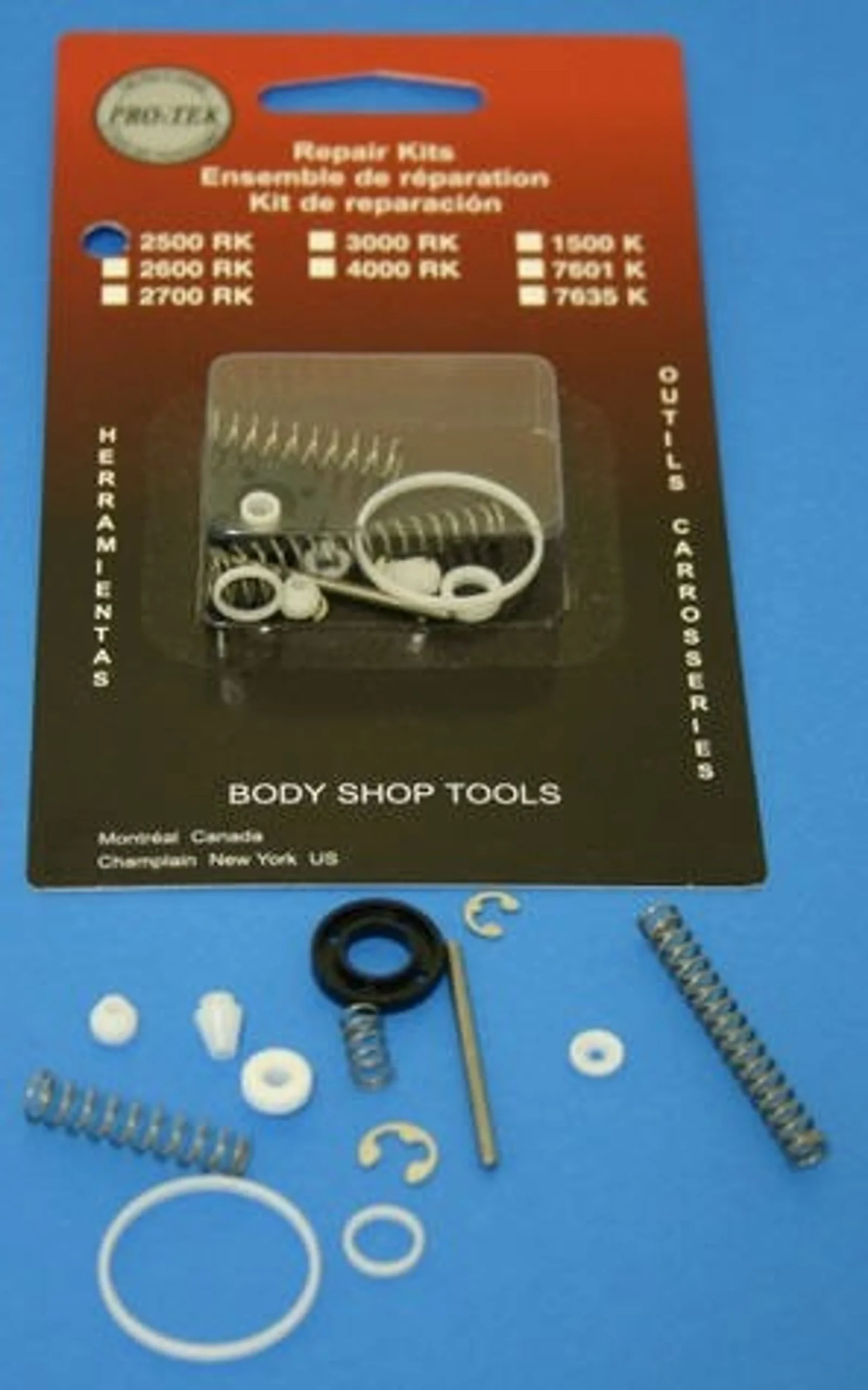 PRO-TEK - Kit de revisión para pistolas de pintura
