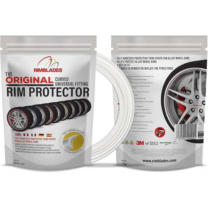 Protector PREMIUM de llantas blanco - Rimblades Deluxe®