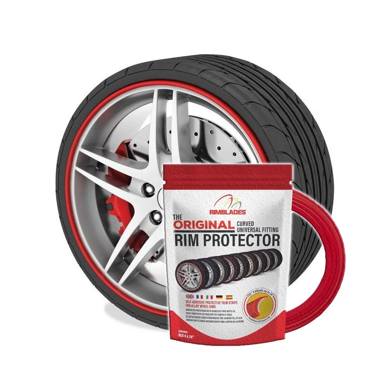 Protector PREMIUM de llantas Rojo - Rimblades Deluxe®
