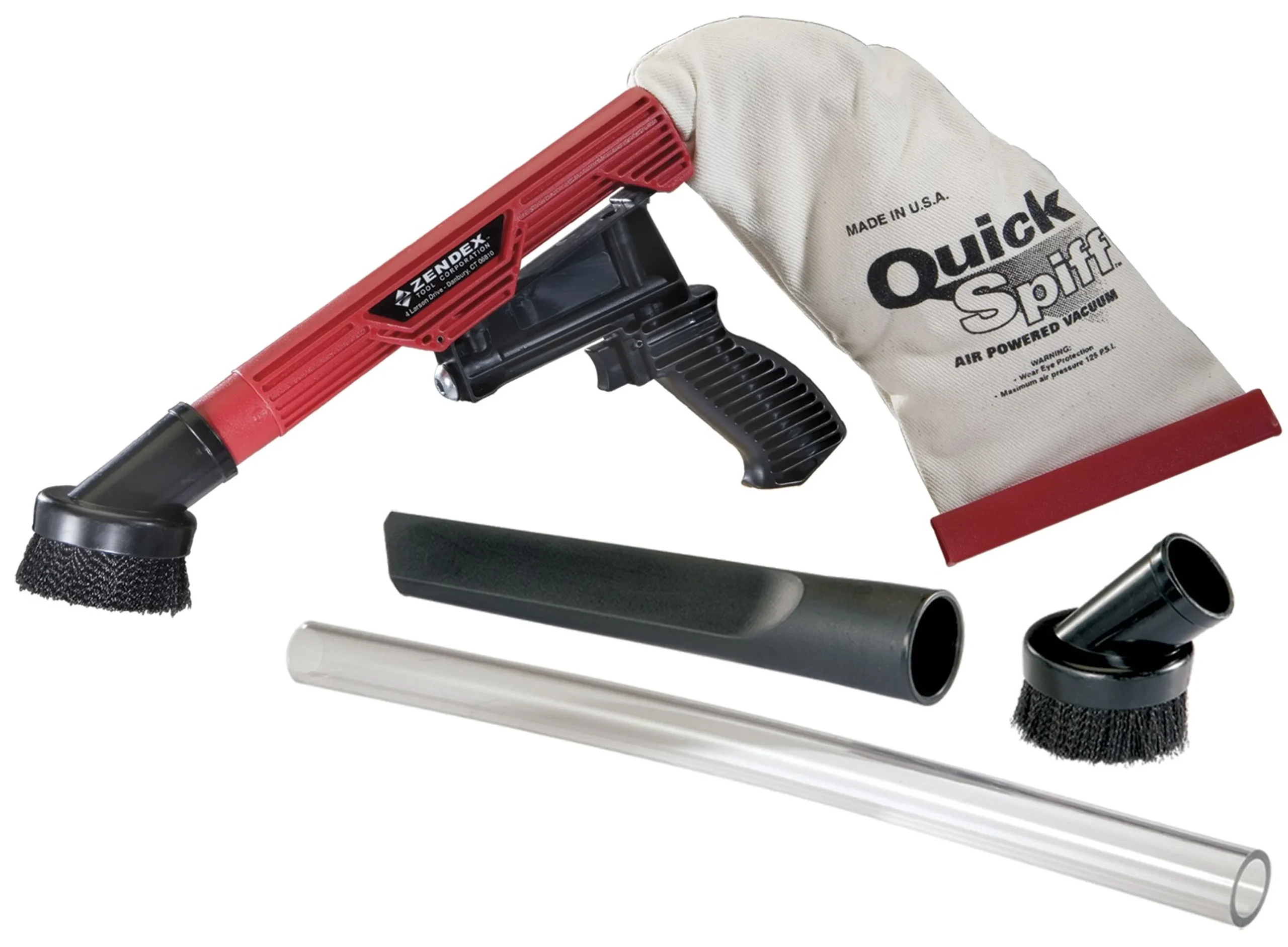 Pistola neumática de aspiración de aire comprimido QUICK SPIFF