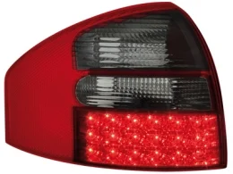 Pilotos Traseros Led Audi A6 97-04 _ Rojo/Ahumado