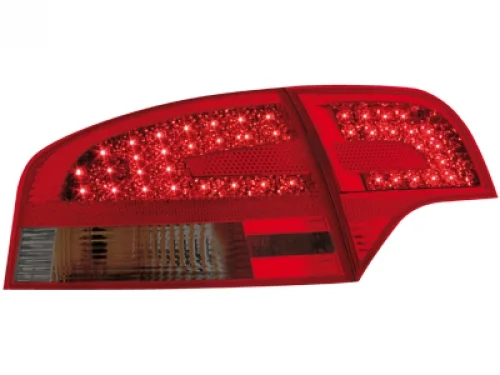 Pilotos Traseros Led Audi A4 B7 Lim. 05-06 _ Rojo/Ahumado