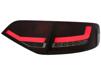 Led Pilotos Traseros Audi A4 B8 8k Lim. 07+ _ Rojo/Ahumados