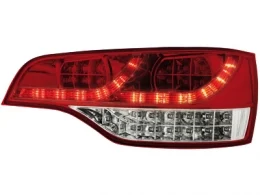 Pilotos Led Audi Q7 05-09 _ Rojos/Crystal