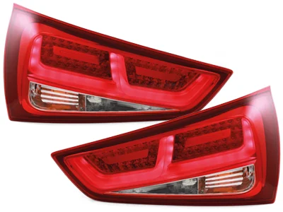 Pilotos Traseros Led Audi A1 2011+ Rojo/Claro