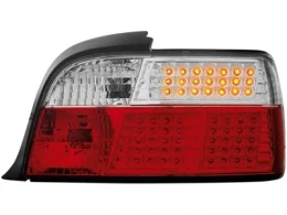 Pilotos Traseros Led E36 Coupé _ Rojo/Cristal