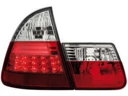 Pilotos Traseros Led Bmw E46 Touring 01-06 _ Rojo/Cristal