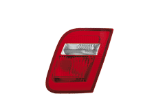 Pieza Interior Para Led Pilotos Traseros Bmw E46 2d 98-01 _ Rojo/Cristal