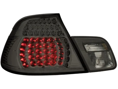 Pilotos Traseros Led Bmw E46 Coupé 98-03_Ahumado 4 Piezas