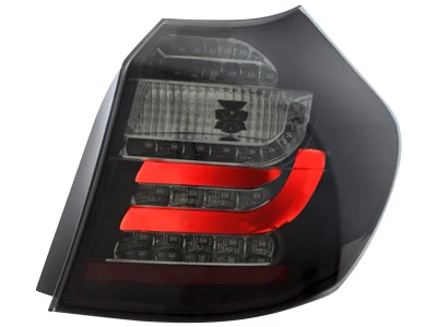 Pilotos Led Bmw 1er E87 04-03.07 Negro/Ahumado