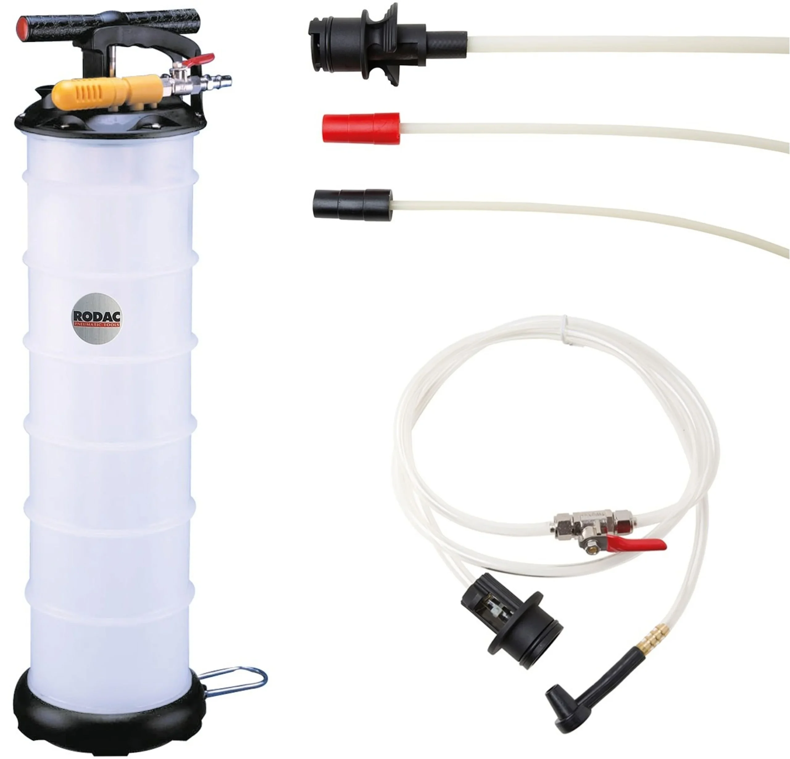 RODAC RC035 Extractor de líquidos 6 litros Neumático