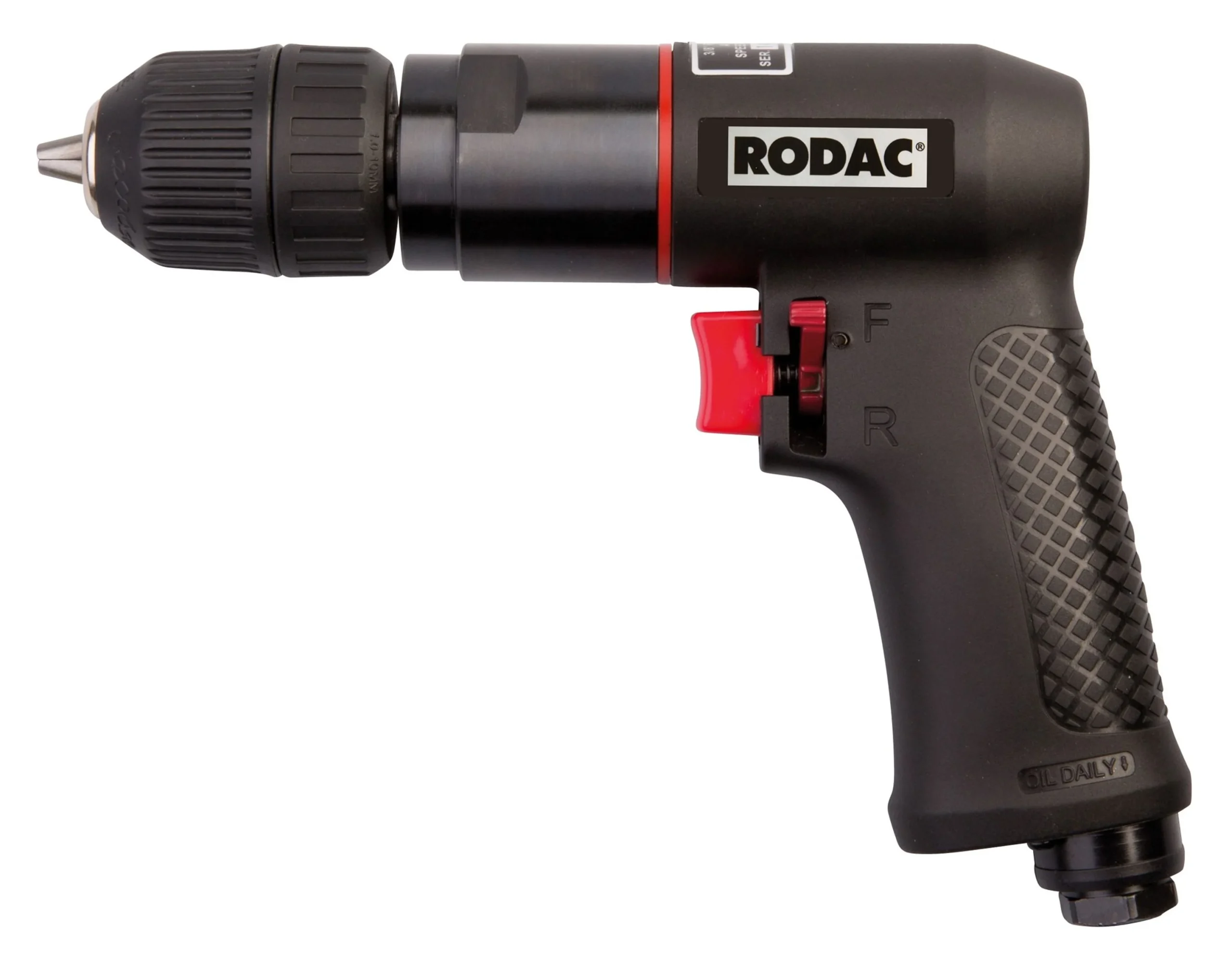 RODAC RC2110 Broca 10mm con portabrocas sin llave + rotación izquierda/derecha