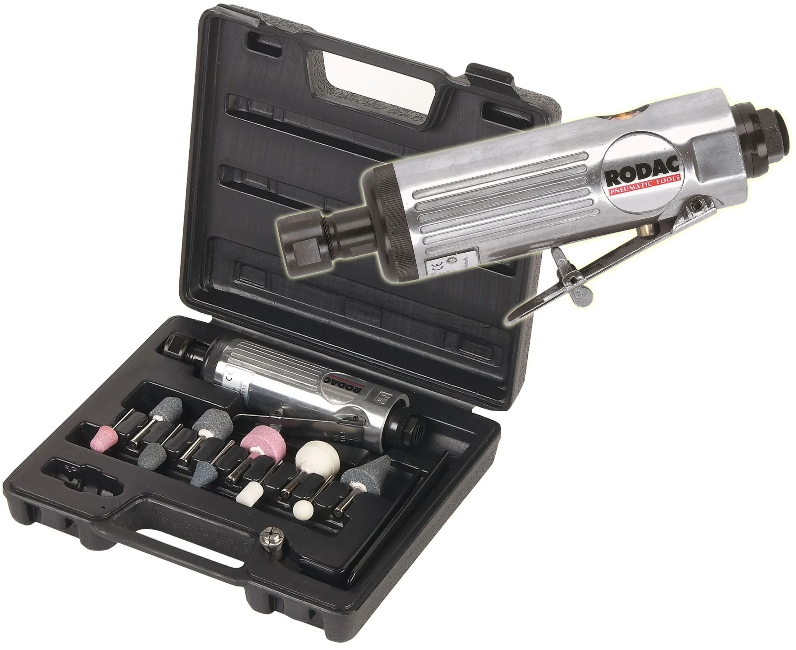 RODAC RC530BC Pin slijper 3mm 6mm en estuche