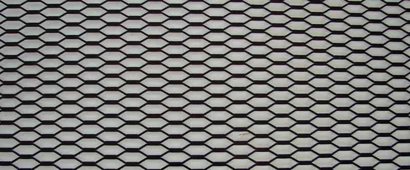 Rejilla De Aluminio Racing Iv Negro 120x30cm