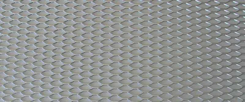 Rejilla De Aluminio Racing Plata 120x30cm