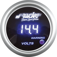 Reloj Simoni Racing Digital Voltimetro Black Face