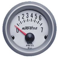 Relojes "Pi Oilpressure 0-7 Bar 2"" +Sender