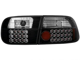 Led Pilotos Traseros Honda Civic 92-95 3t _ Negro