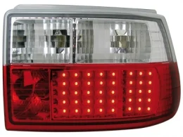 Led Pilotos Traseros Opel Astra F 91-97 Rojo/Crystal