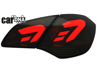 Pilotos Led Opel Astra J Lightbar_Negro/Ahumado