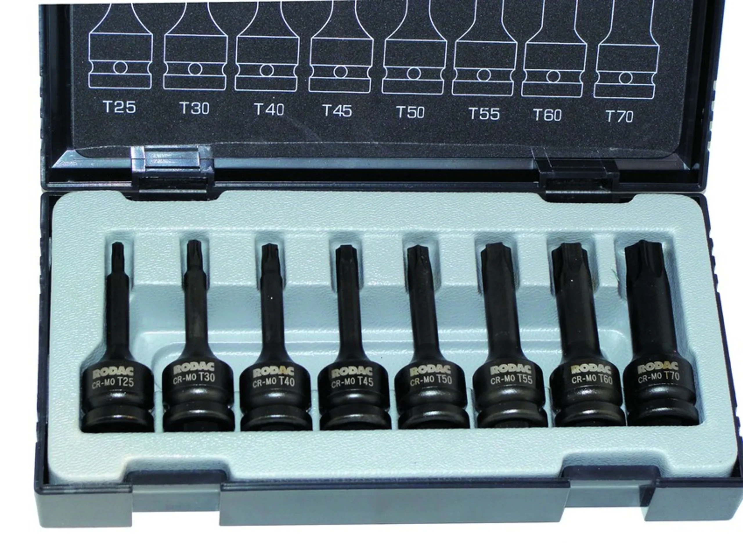 RODAC RA8688 - Juego doble 1/2" Torx