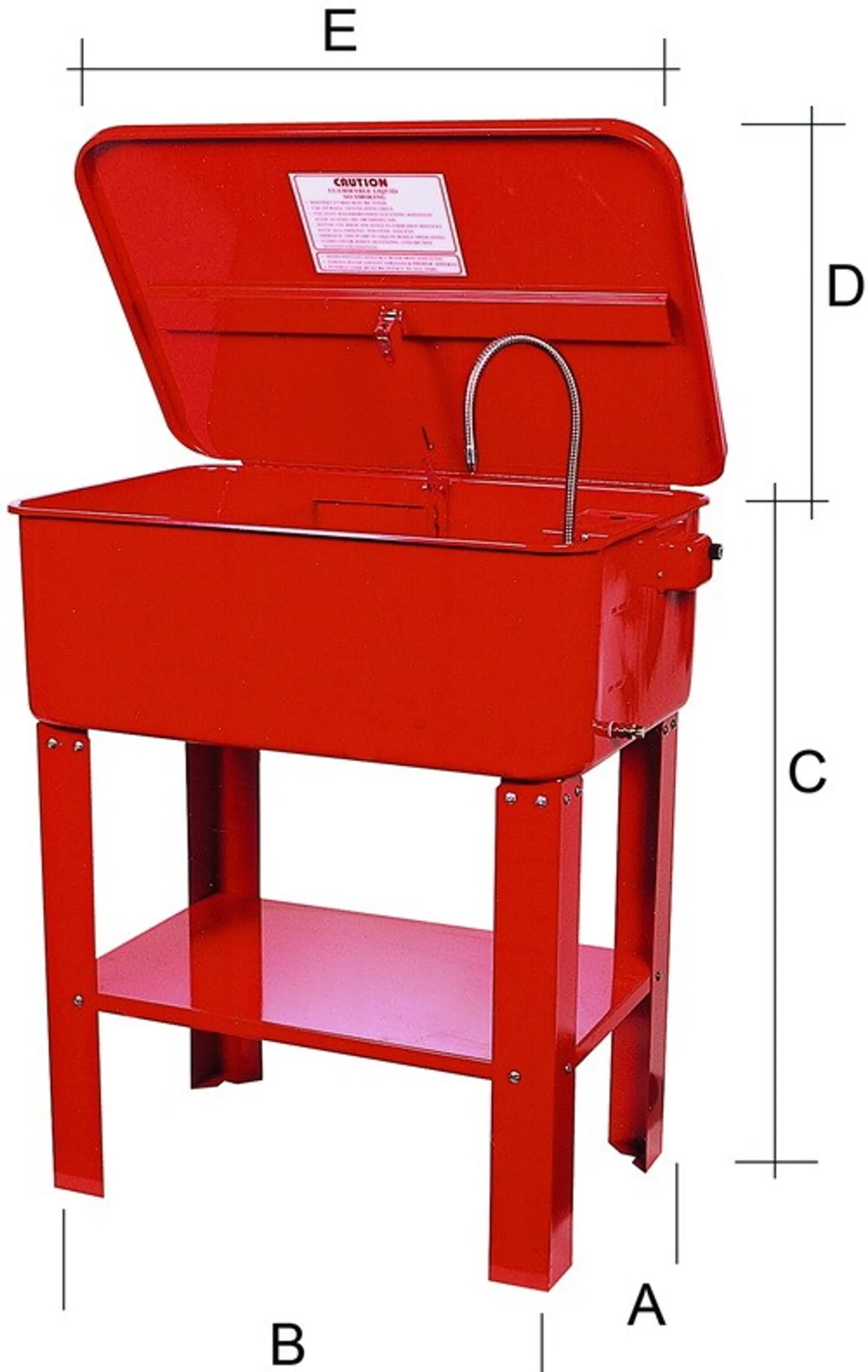 RODAC TL220N Limpiador de piezas 75 litros