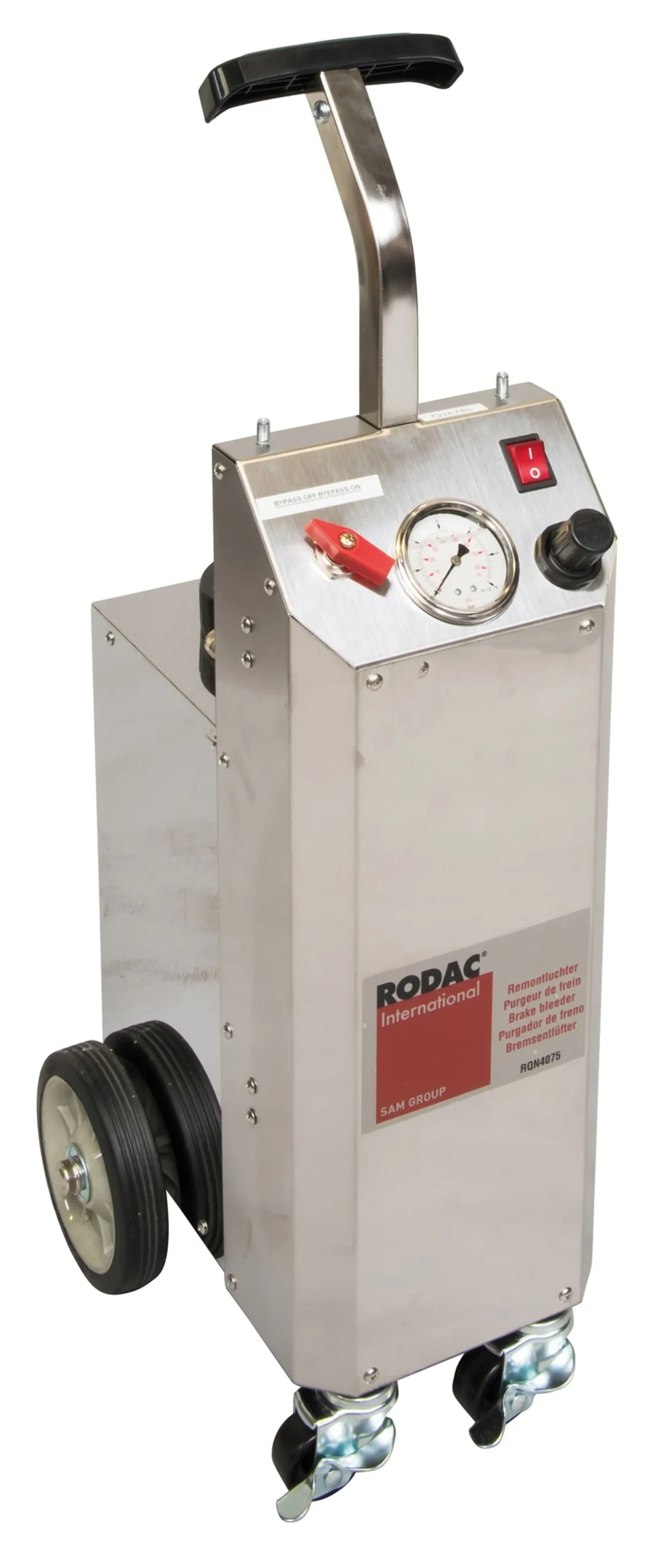 RODAC RQN4076 - Purgador de frenos y embrague ABS 5 litros 12 Voltios