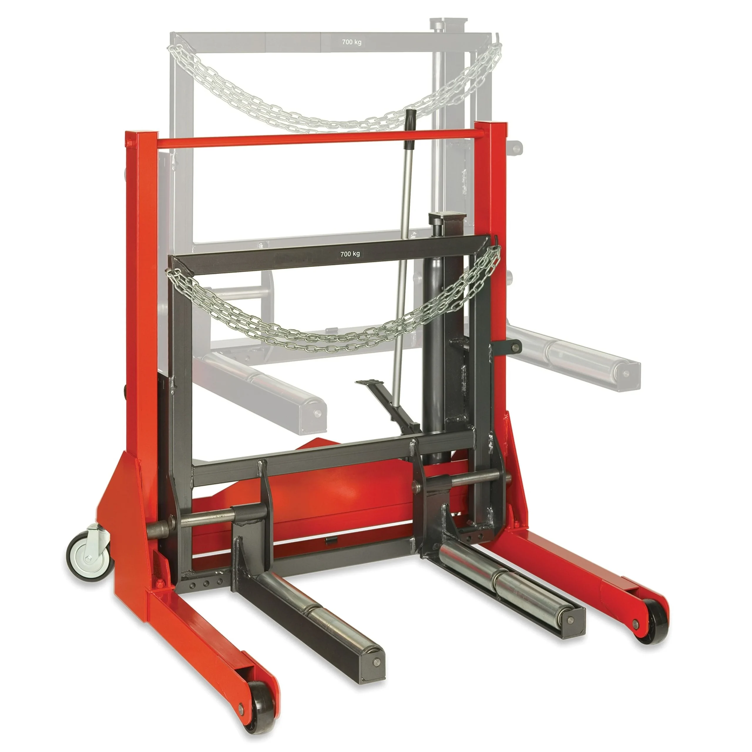 RODAC RQWD600 Dispositivo de Montaje de Ruedas 750kg Ajustable