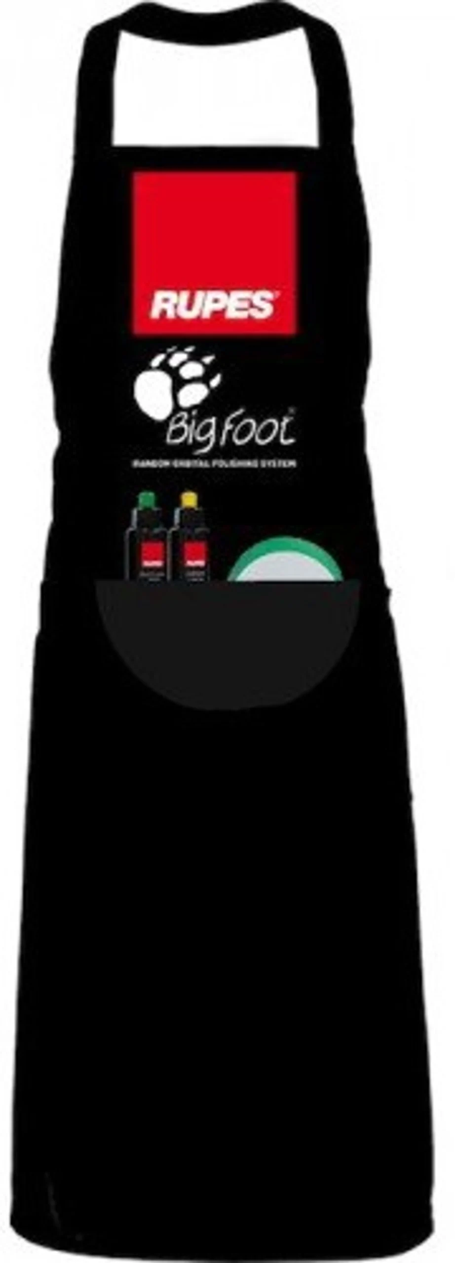 RUPES BigFoot DETALLE DELANTAL Delantal Negro