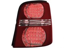 Pilotos Traseros Led Touran 03+ Rojo/Cristal