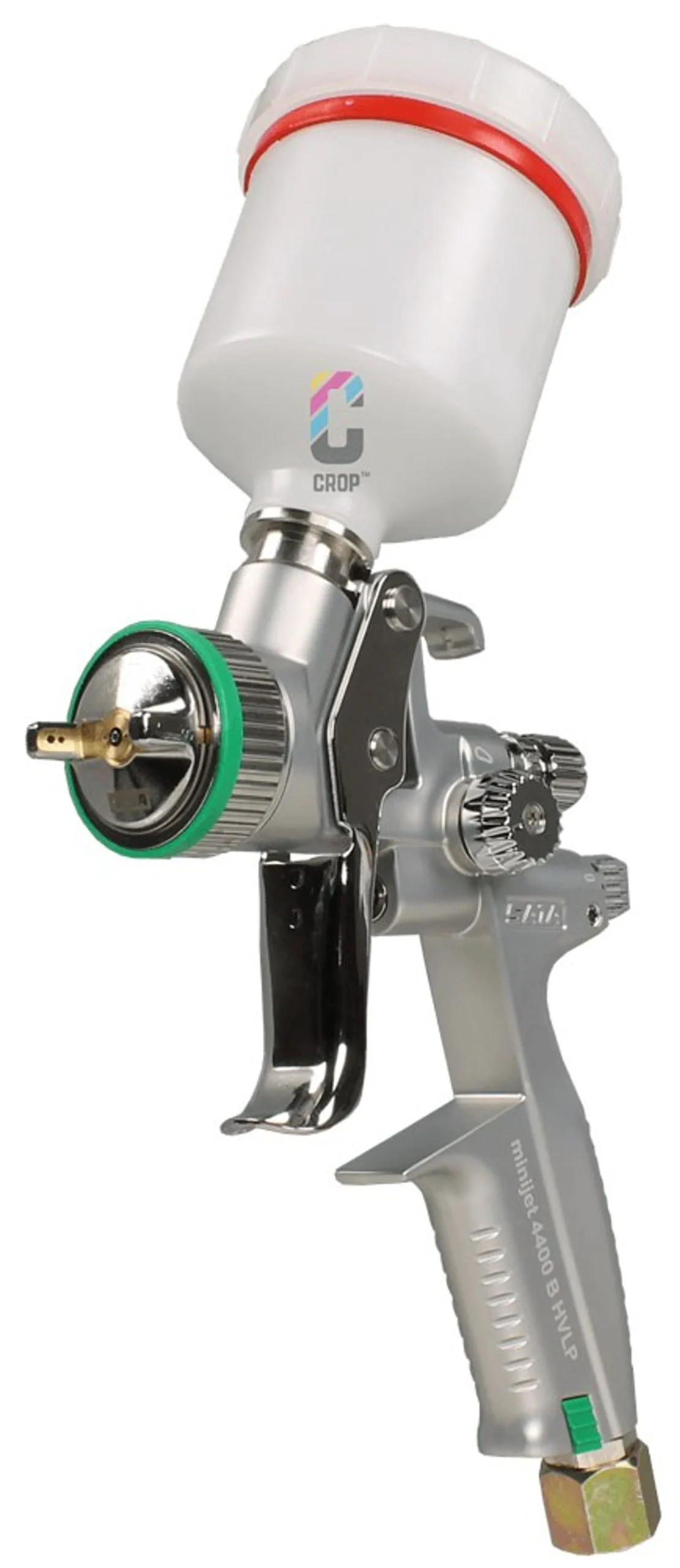 SATAminijet 4400 B pulverizador de pintura HVLP + copa superior