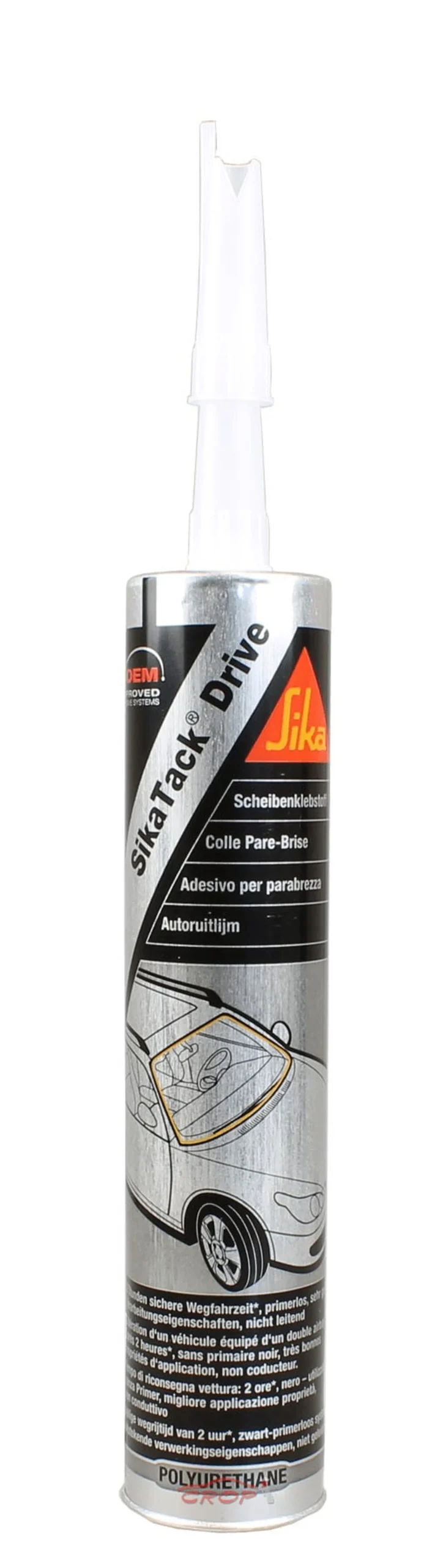 SIKATACK DRIVE Sellador de parabrisas en cartucho de 300 ml
