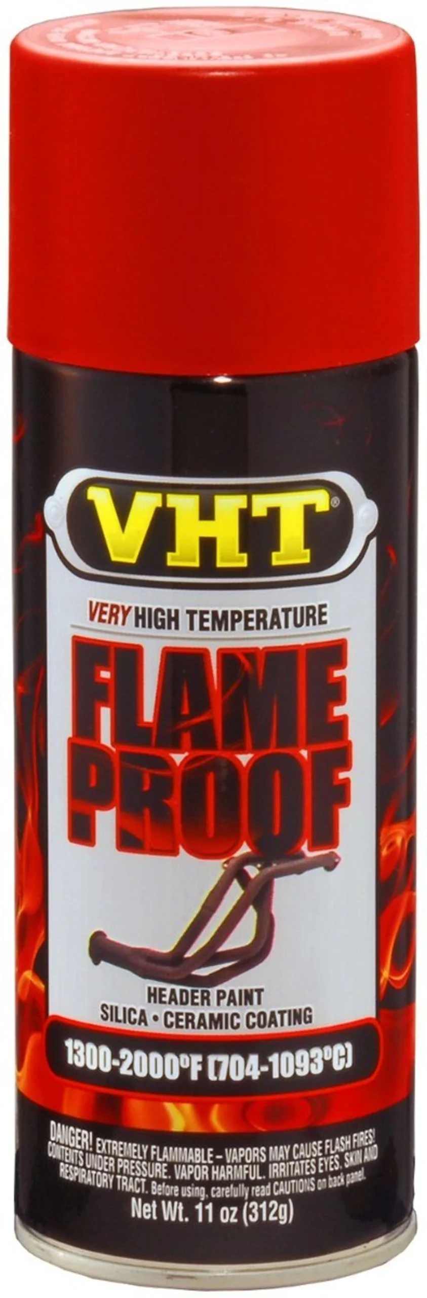 VHT Ignífugo en aerosol - Pintura de Escape Rojo - 400ml