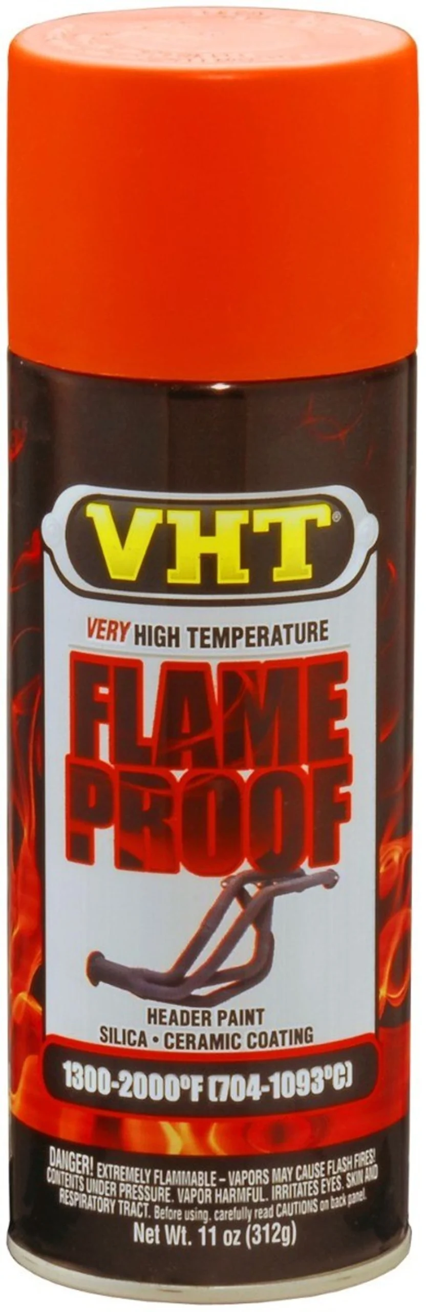 VHT Ignífugo en aerosol - Pintura de Escape Naranja - 400ml