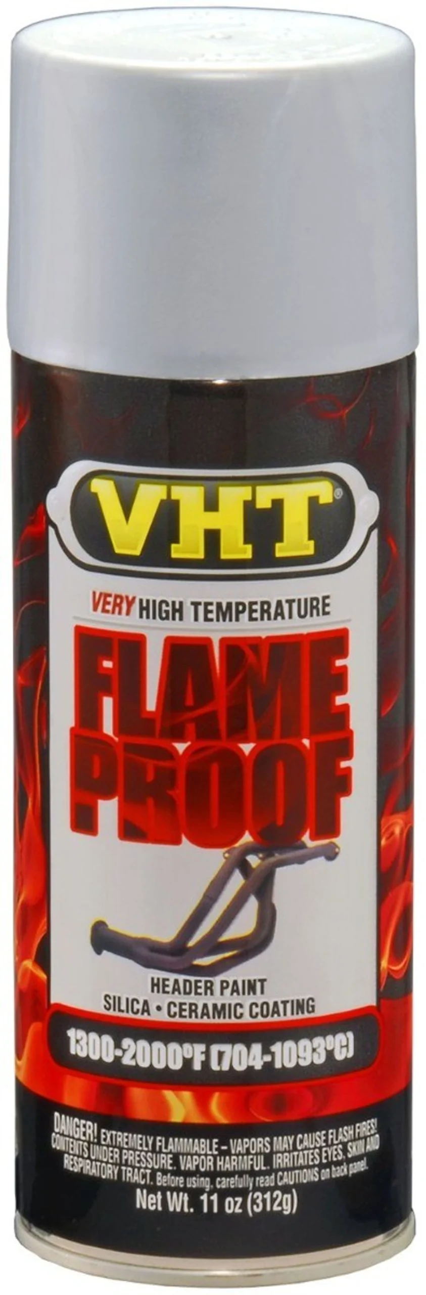 VHT Ignífugo en aerosol - Pintura de Escape Aluminio - 400ml