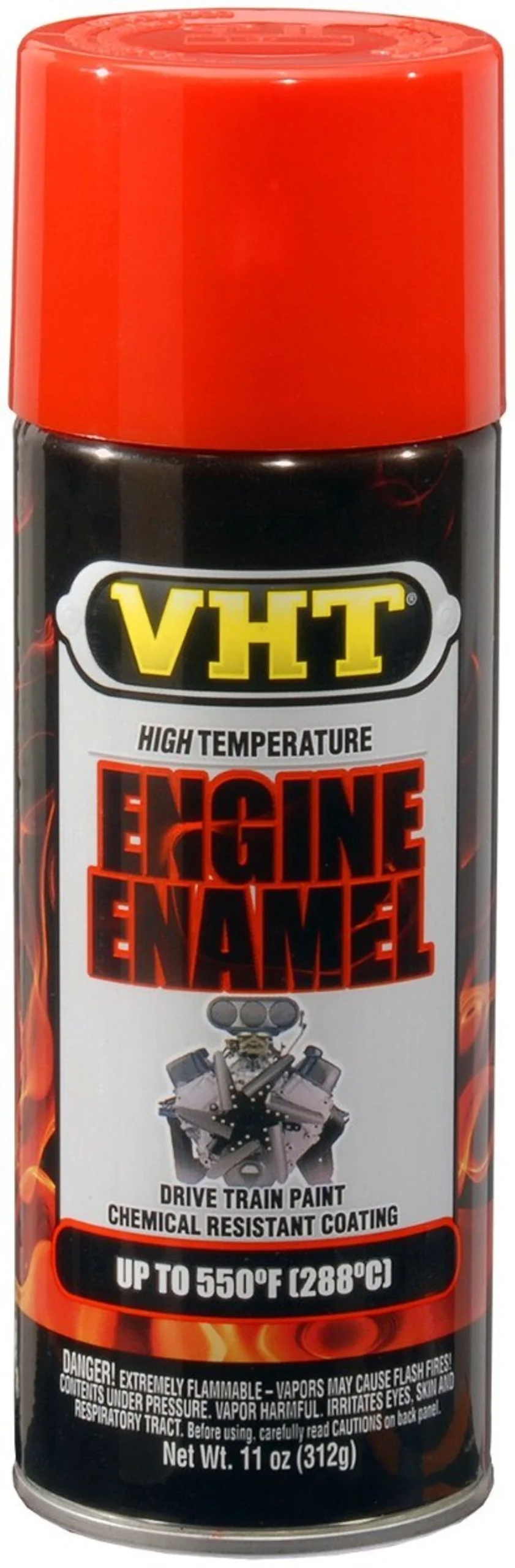 VHT Engine Enamel aerosol - Pintura bloque motor Chevy naranja rojo - 400ml